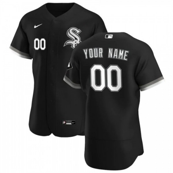 Chicago White Sox Custom Men's Nike Black Alt...