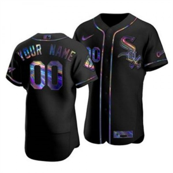 Chicago White Sox Custom Men's Nike Iridescen...