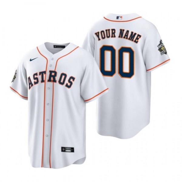 Houston Astros Active Player Custom White 2022 Wor...