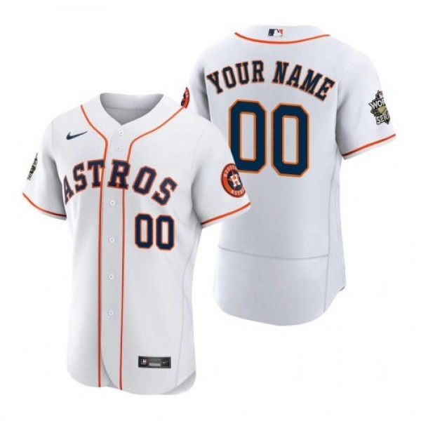 Houston Astros Active Player Custom White 2022 Wor...