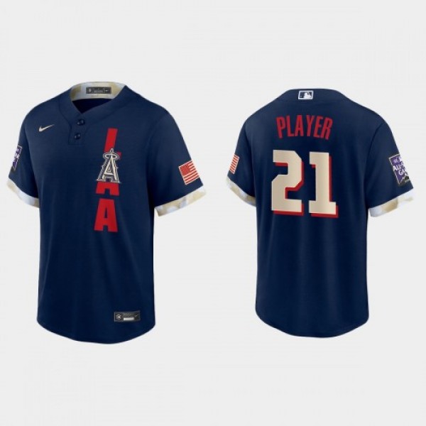 Los Angeles Angels Custom 2021 Mlb All Star Game F...