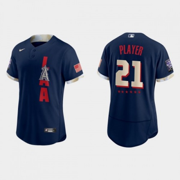 Los Angeles Angels Custom 2021 Mlb All Star Game A...