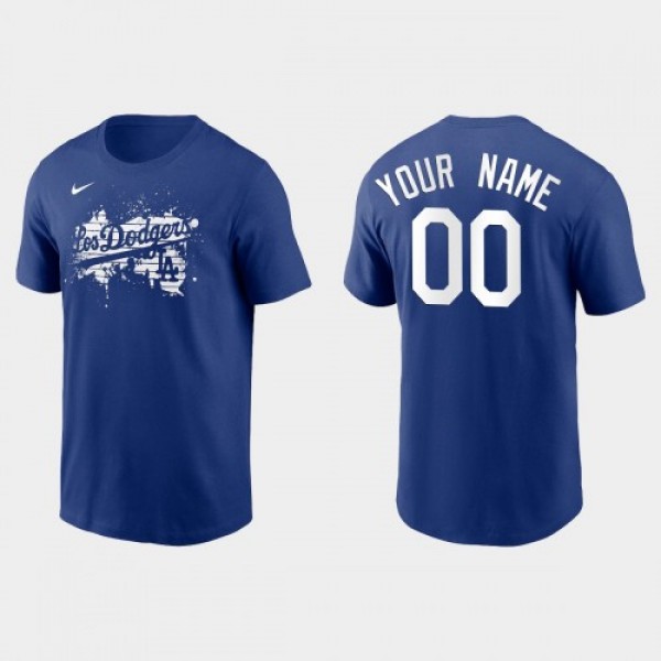 Los Angeles Dodgers Custom Men's 2021 City Co...