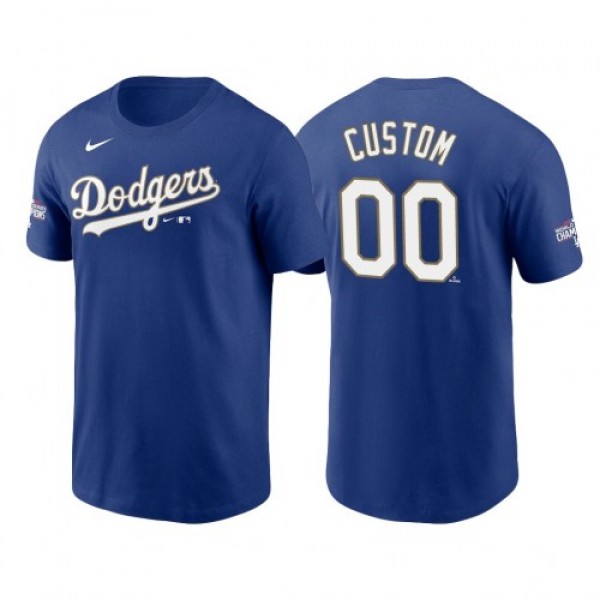 Los Angeles Dodgers Custom 2021 Gold Program Name ...