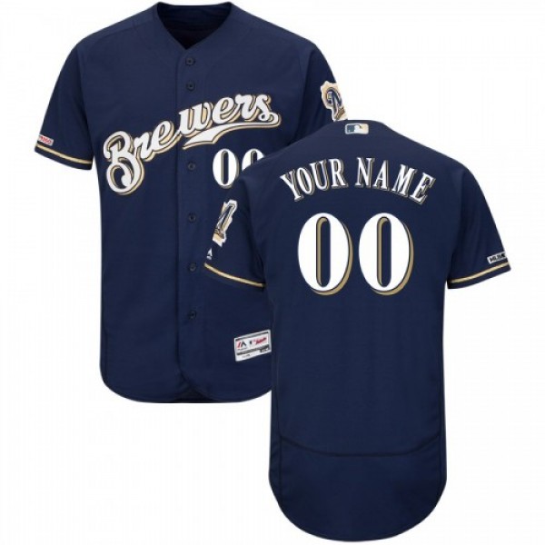 Milwaukee Brewers Majestic Alternate Home Flex Bas...