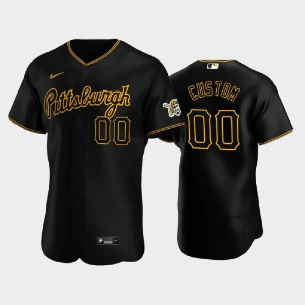 Pittsburgh Pirates Custom Authentic Men's Nik...