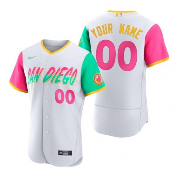 San Diego Padres Custom 2022 City Connect Men'...