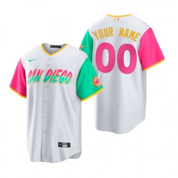 San Diego Padres Custom 2022 City Connect Men'...