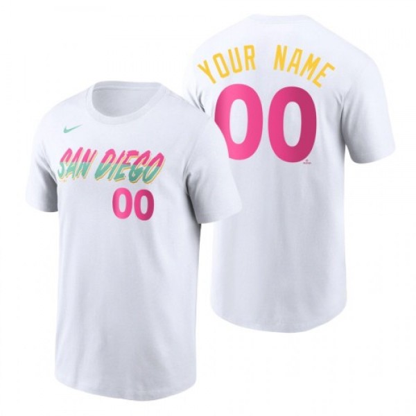 San Diego Padres Custom 2022 City Connect Men'...
