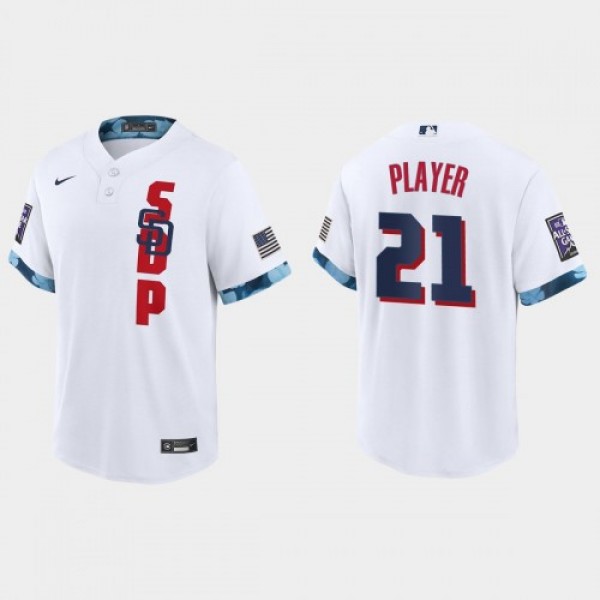 San Diego Padres Custom 2021 Mlb All Star Game Fan...