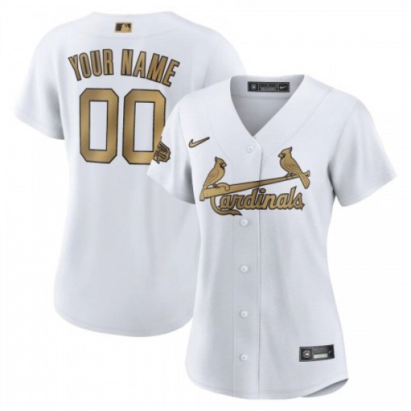 St. Louis Cardinals Custom Men's Nike White 2...