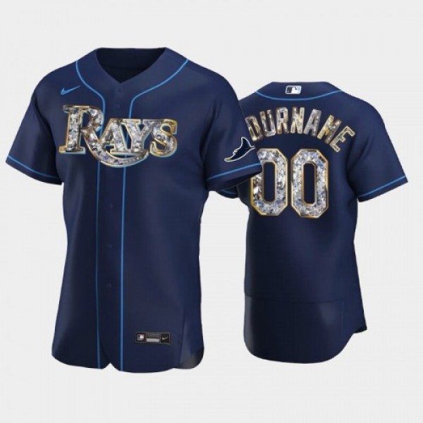 Tampa Bay Rays Custom Men's Nike Diamond Edit...