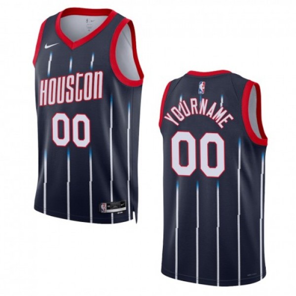 Houston Rockets Custom Unisex Nike Navy 2022-23 Sw...