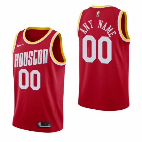 Houston Rockets Custom Men's 2019-20 Hardwood...