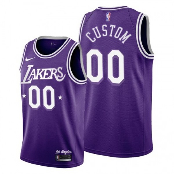 Los Angeles Lakers Custom Men's 2021-22 City ...