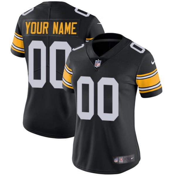 Nike Pittsburgh Steelers Customized Black Alternat...