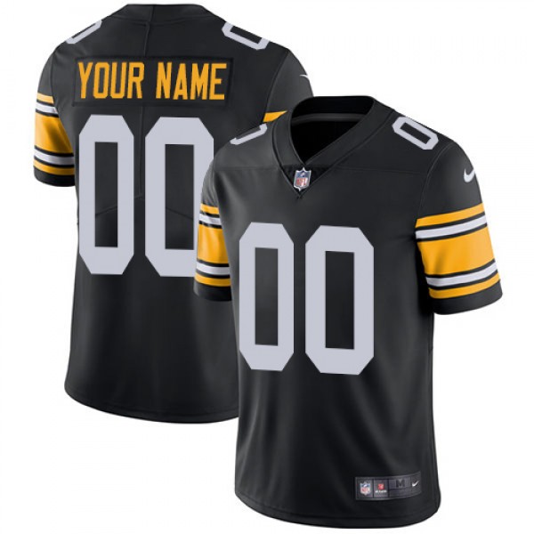 Nike Pittsburgh Steelers Customized Black Alternat...