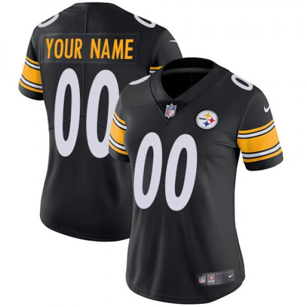 Nike Pittsburgh Steelers Customized Black Team Col...