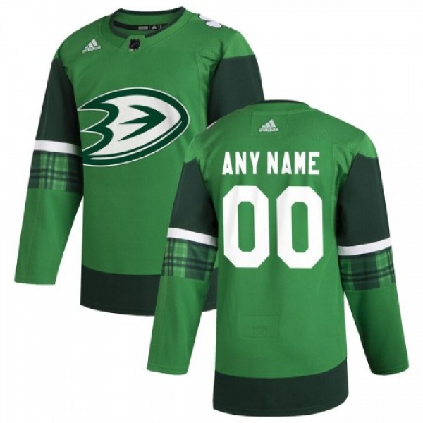 Anaheim Ducks Men's Adidas 2020 St. Patrick&#...