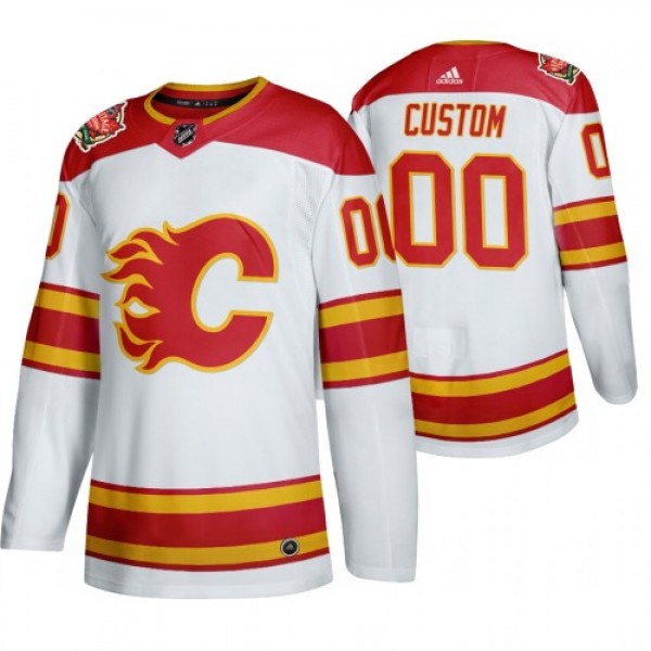 Calgary Flames Custom Men's 2019-20 Heritage ...