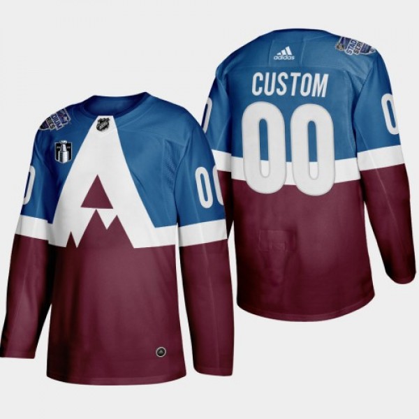 Adidas Colorado Avalanche Custom Men's 2022 S...