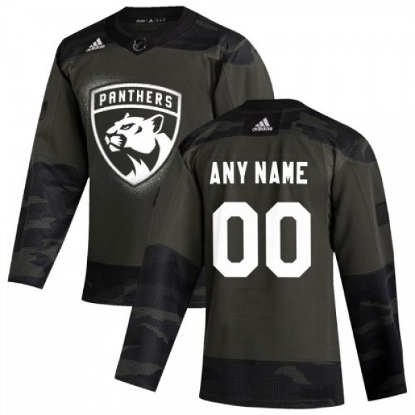 Florida Panthers Adidas 2019 Veterans Day Authenti...
