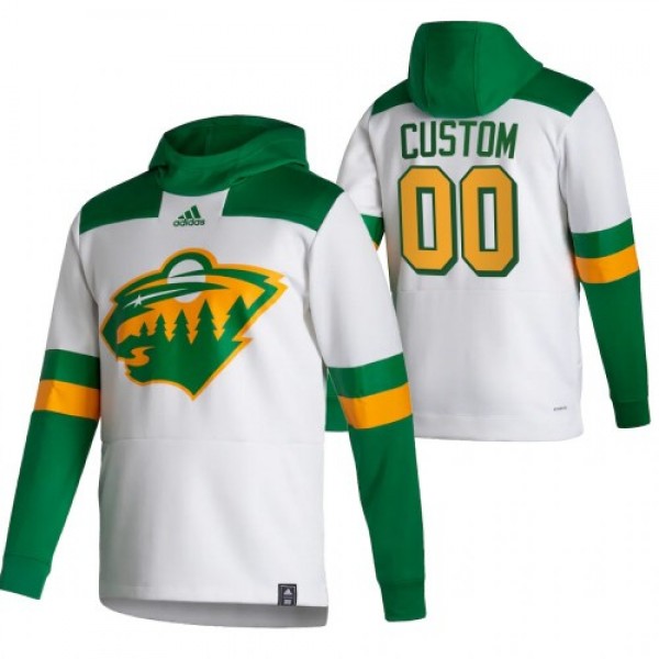 Minnesota Wild Custom Adidas Reverse Retro Pullove...