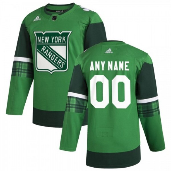 New York Rangers Men's Adidas 2020 St. Patric...
