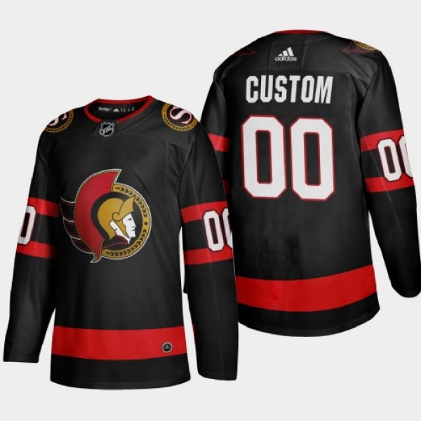 Ottawa Senators Custom Men's Adidas 2020-21 A...