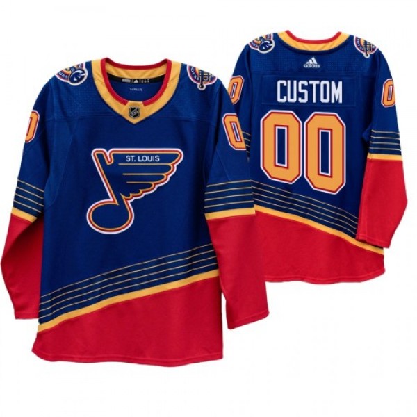 St. Louis Blues Custom 90s Vintage 2019-20 Authent...
