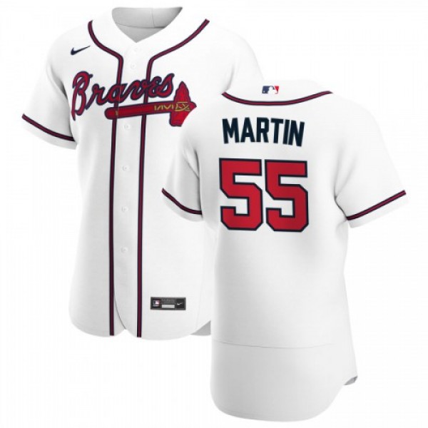 Atlanta Atlanta Braves #55 Chris Martin Men's...