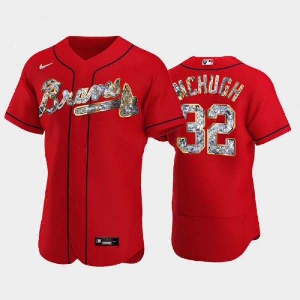 Atlanta Atlanta Braves #32 Collin McHugh Men'...