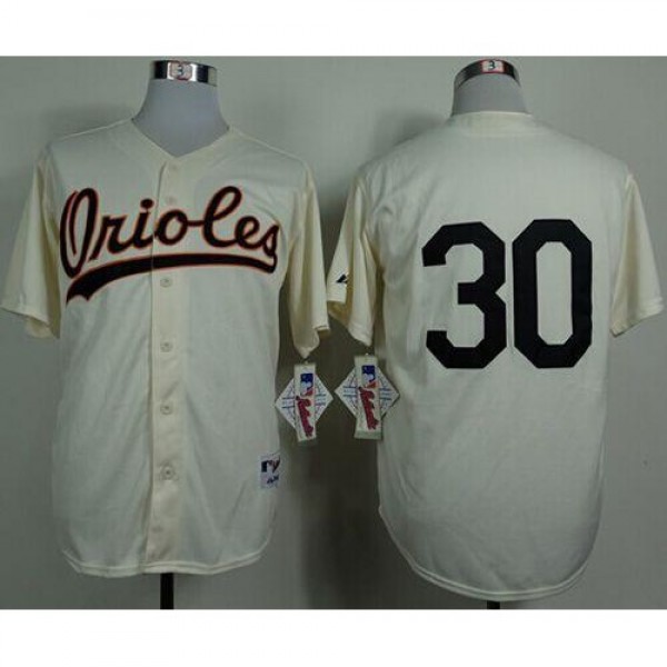 Baltimore Orioles #30 Chris Tillman Cream 1954 Tur...