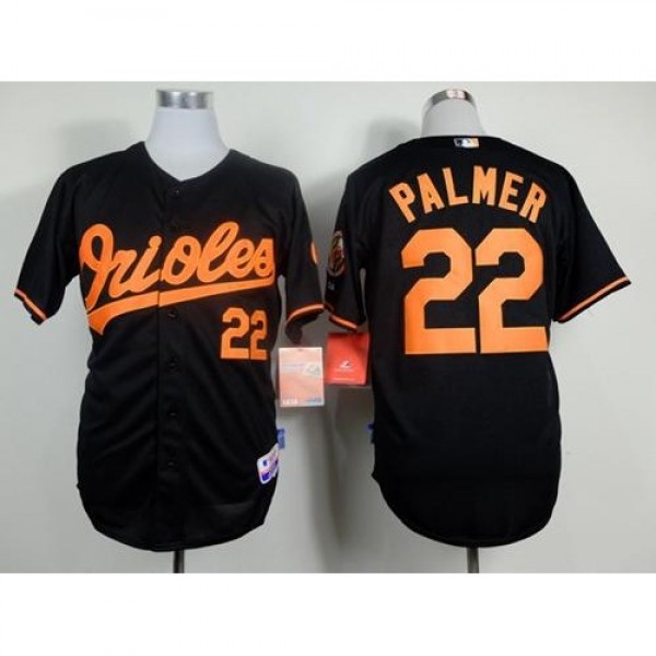 Baltimore Orioles #22 Jim Palmer Black Cool Base S...