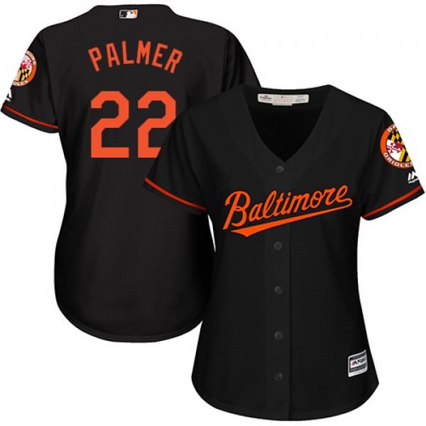 Baltimore Orioles #22 Jim Palmer Black Alternate W...
