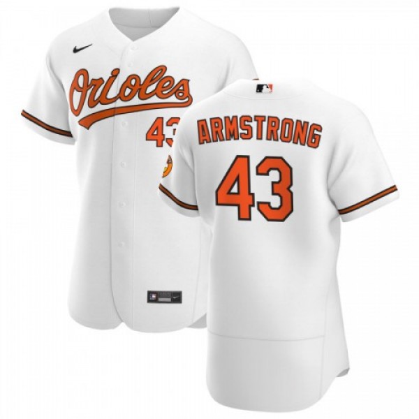 Baltimore Baltimore Orioles #43 Shawn Armstrong Me...