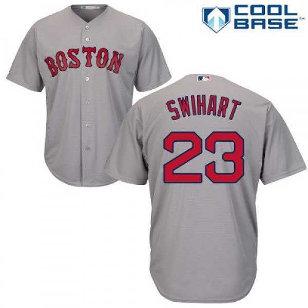 Boston Red Sox #23 Blake Swihart Grey Cool Base St...