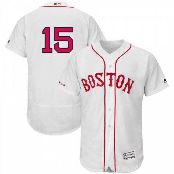 Boston Boston Red Sox #15 Dustin Pedroia Majestic ...
