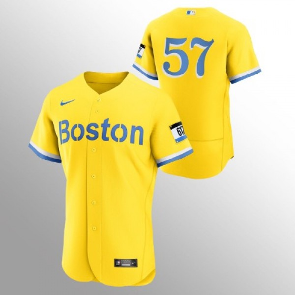 Boston Boston Red Sox #57 Eduardo Rodriguez Men�...