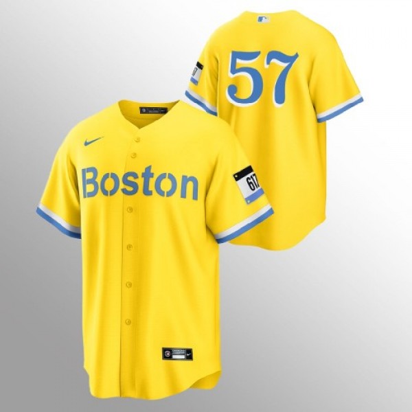 Boston Boston Red Sox #57 Eduardo Rodriguez Men�...
