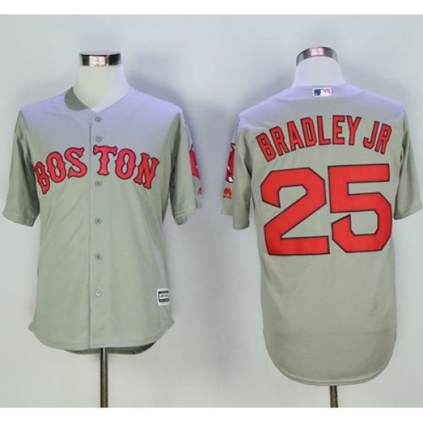 Boston Red Sox #25 Jackie Bradley Jr Grey New Cool...