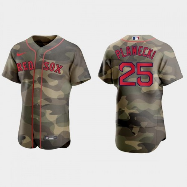 Boston Boston Red Sox #25 Kevin Plawecki Men'...