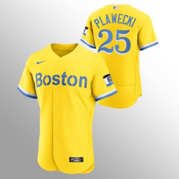 Boston Boston Red Sox #25 Kevin Plawecki Men'...