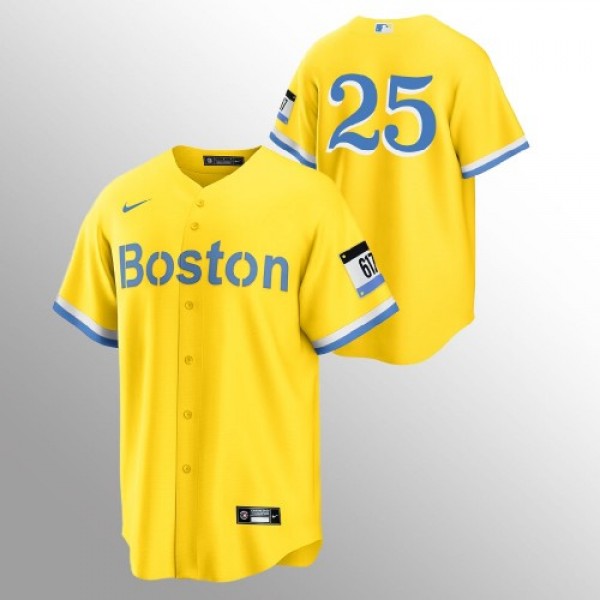 Boston Boston Red Sox #25 Kevin Plawecki Men'...