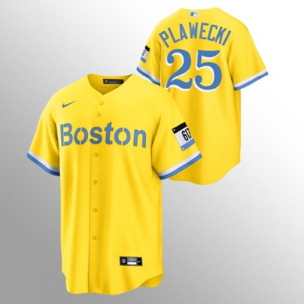 Boston Boston Red Sox #25 Kevin Plawecki Men'...