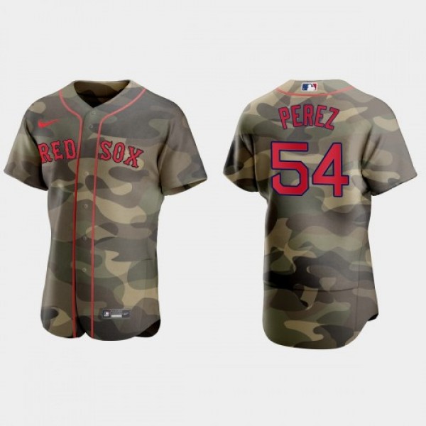 Boston Boston Red Sox #54 Martin Perez Men's ...