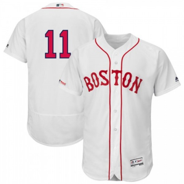 Boston Boston Red Sox #11 Rafael Devers Majestic A...