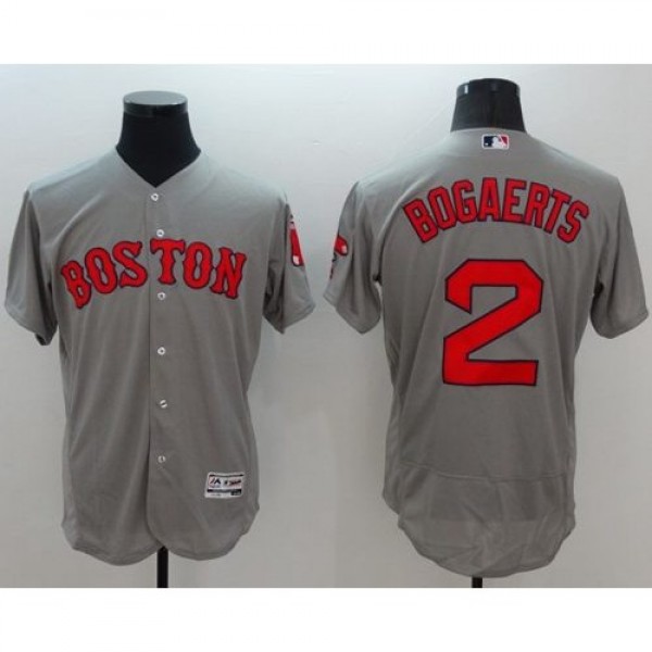 Boston Red Sox #2 Xander Bogaerts Grey Flexbase Au...