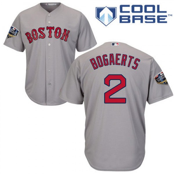 Boston Red Sox #2 Xander Bogaerts Grey Cool Base 2...