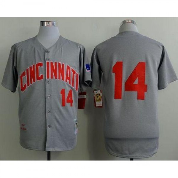 Mitchell And Ness 1969 Cincinnati Reds #14 Pete Ro...